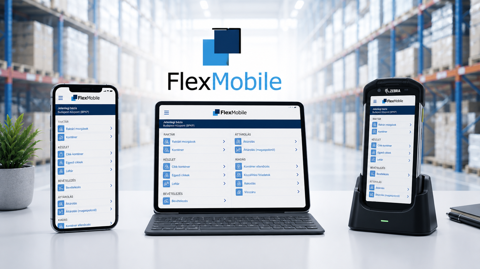 Aplicația FlexMobile pe dispozitive mobile